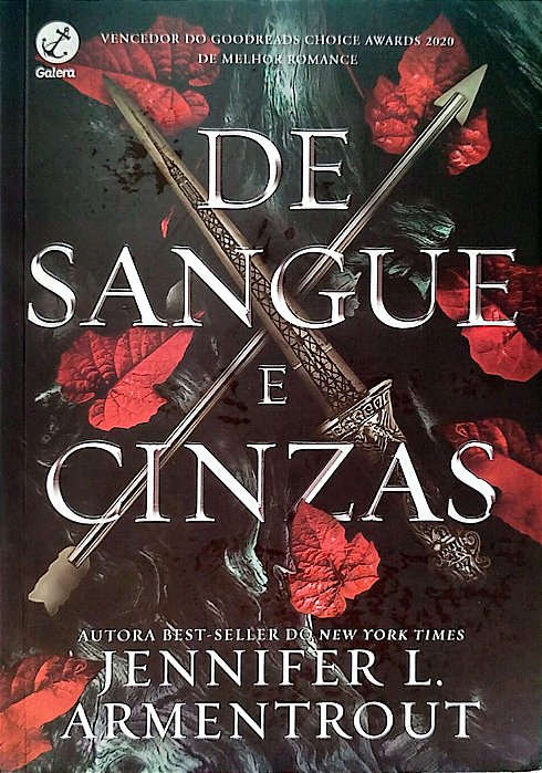 Livro de Sangue e Cinzas Autor Armentrout, Jennifer L. (2022) [seminovo]