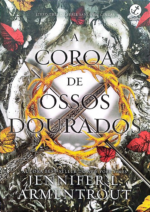 Livro a Coroa de Ossos Dourados Autor Armentrout, Jennifer L. (2022) [seminovo]