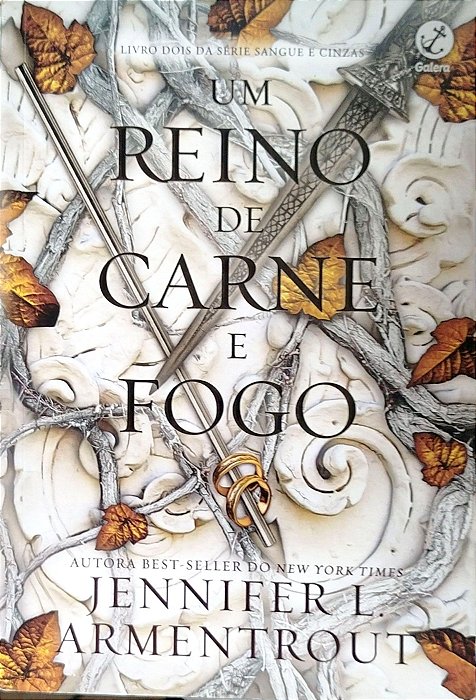Livro um Reino de Carne e Fogo Autor Armentrout, Jennifer L. (2022) [seminovo]