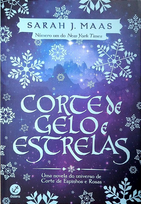 Livro Corte de Gelo e Estrelas Autor Maas, Sarah J. (2021) [seminovo]