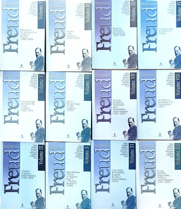 Livro Edição Standard Brasileira das Obras Psicológicas Completas de Freud - 24 Volumes Autor Freud, Sigmund (2006) [seminovo]