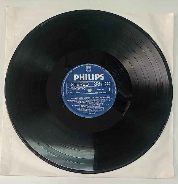 Disco de Vinil [box 3 Lps] Grandes Mulheres, Grandes Canções Interprete Várias Cantoras (1981) [usado]