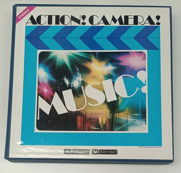 Disco de Vinil [box 8 Lps] Action ! Camera ! Music ! Interprete Vários Artistas (1980) [usado]