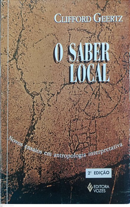 Livro o Saber Local Autor Geertz, Clifford (1997) [usado]