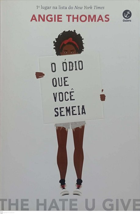 Livro o Ódio que Você Semeia Autor Thomas, Angie (2019) [seminovo]