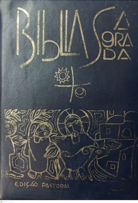 Livro Biblia Sagrada - Pastoral (zíper) Autor Vários (1996) [usado]