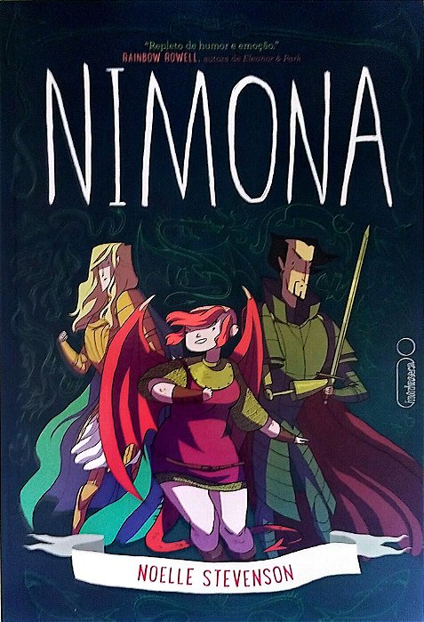 Gibi Nimona Autor Stevenson, Noelle (2016) [seminovo]