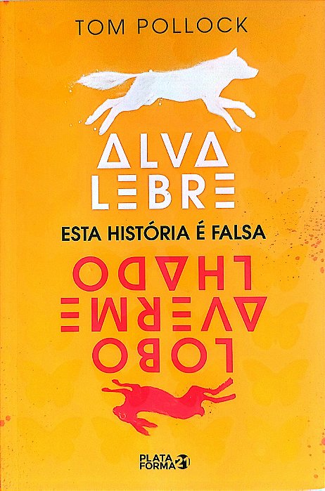 Livro Alva Lebre, Lobo Avermelhado Autor Pollock, Tom (2019) [seminovo]