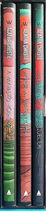 Livro Box Agatha Christie - 3 Volumes Autor Christie, Agatha [seminovo]