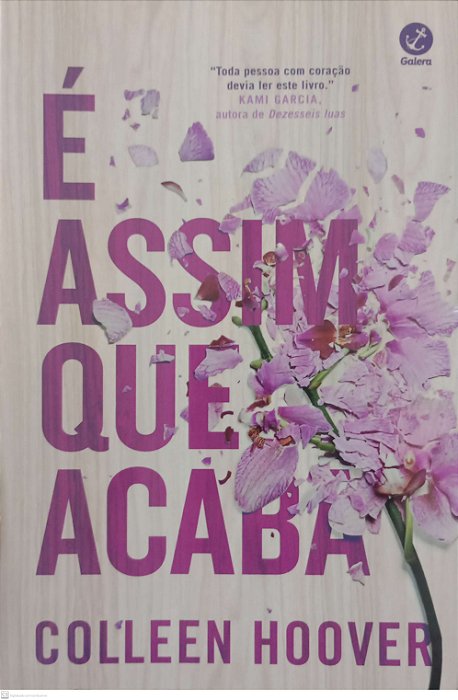 Livro é Assim que Acaba Autor Hoover, Colleen (2022) [seminovo]