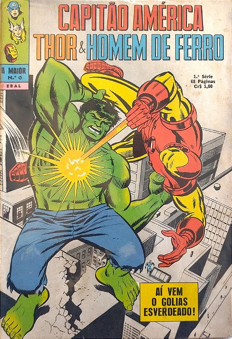 Gibi a Maior #6 Autor (1970) [usado]