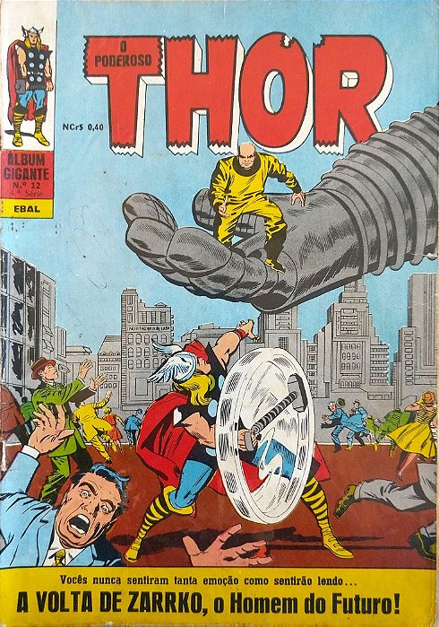 Gibi Álbum Gigante #12 Autor (1969) [usado]