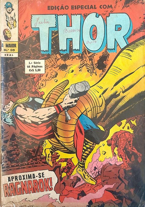 Gibi a Maior #20 Autor (1972) [usado]
