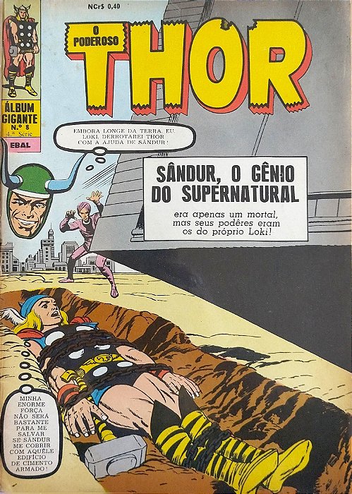 Gibi Álbum Gigante #8 Autor (1968) [usado]