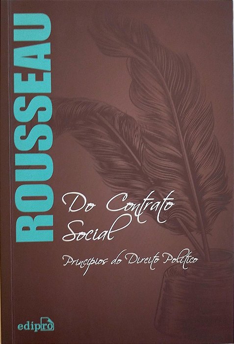 Livro do Contrato Social Autor Rousseau, Jean-jacques (2018) [usado]