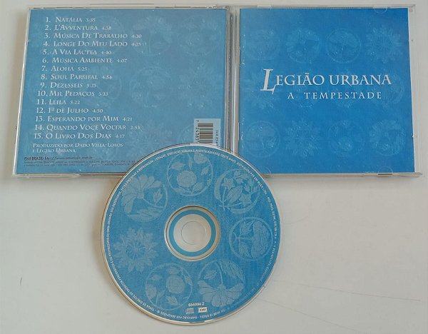 Cd a Tempestade Interprete Legião Urbana (1996) [usado]