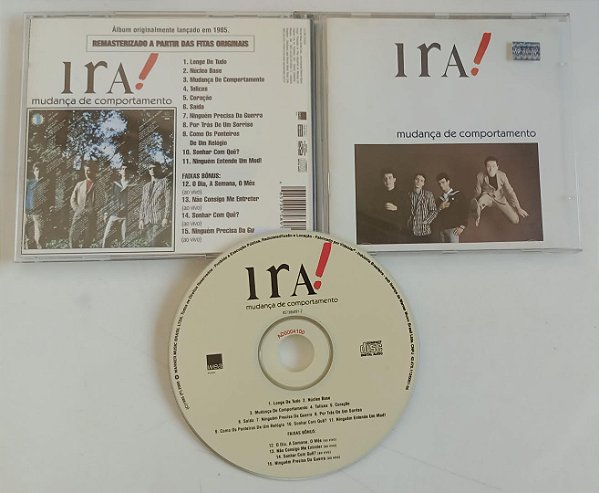 Cd Mudança de Comportamento Interprete Ira ! (2000) [usado]