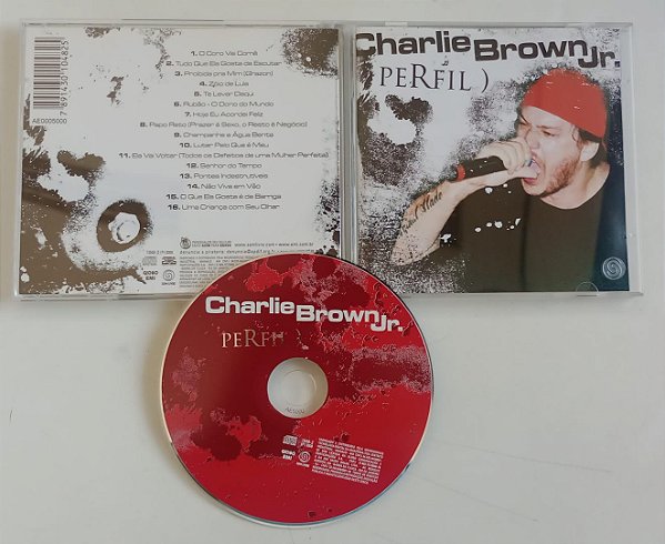 Cd Perfil - Charlie Brown Jr. Interprete Charlie Brown Jr. (2008) [seminovo]