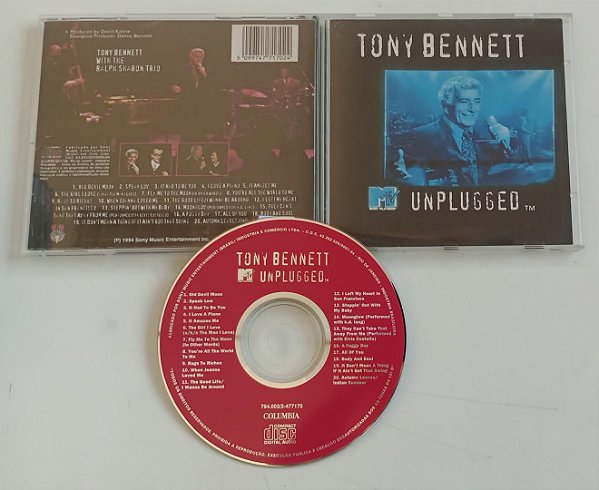 Cd Mtv Unplugged Interprete Tony Bennett (1994) [usado]