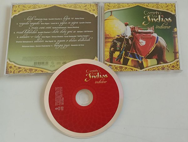Cd Caminho das Índias - Trilha Indiana Interprete Vários Artistas (2009) [seminovo]