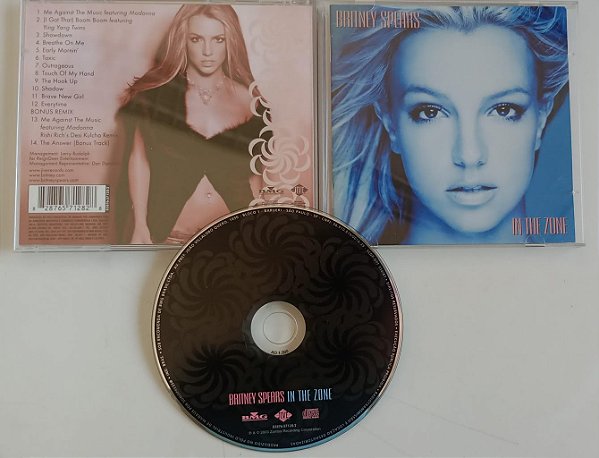 Cd In The Zone Interprete Britney Spears (2003) [seminovo]