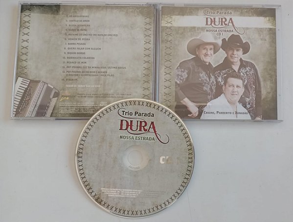 Cd Nossa Estrada Cd 1 - Trio Parada Dura Interprete Trio Parada Dura (2012) [seminovo]