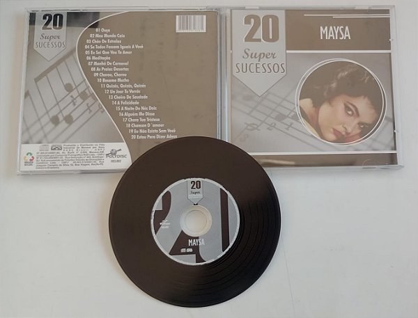 Cd 20 Super Sucessos - Maysa Interprete Maysa [seminovo]