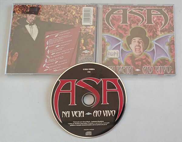 Cd na Veia - ao Vivo Interprete Asa de Águia (1998) [usado]