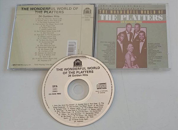 Cd The Wonderful World Of The Platters Interprete The Platters (1988) [usado]