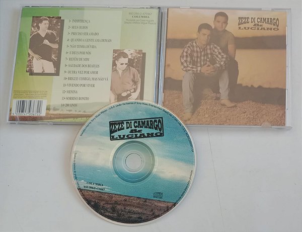 Cd Zezé Di Camargo e Luciano Interprete Zezé Di Camargo e Luciano [usado]