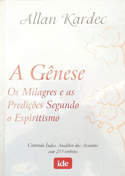 Livro a Gênese Autor Kardec, Allan (2018) [seminovo]