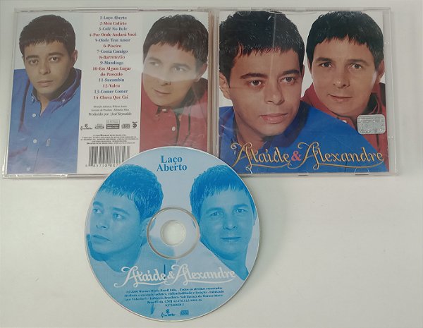Cd Laço Aberto Interprete Ataíde e Alexandre (2000) [usado]