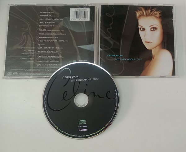Cd Let''s Talk About Love Interprete Celine Dion (1997) [usado]
