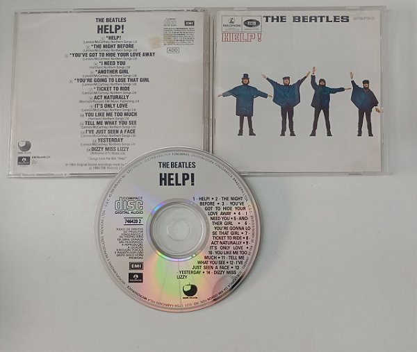 Cd Help ! Interprete The Beatles (1988) [usado]