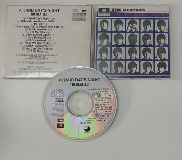 Cd a Hard Day''s Night Interprete The Beatles (1988) [usado]