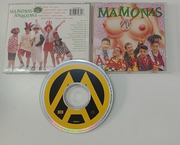 Cd Mamonas Assassinas [1995] Interprete Mamonas Assassinas (1995) [usado]