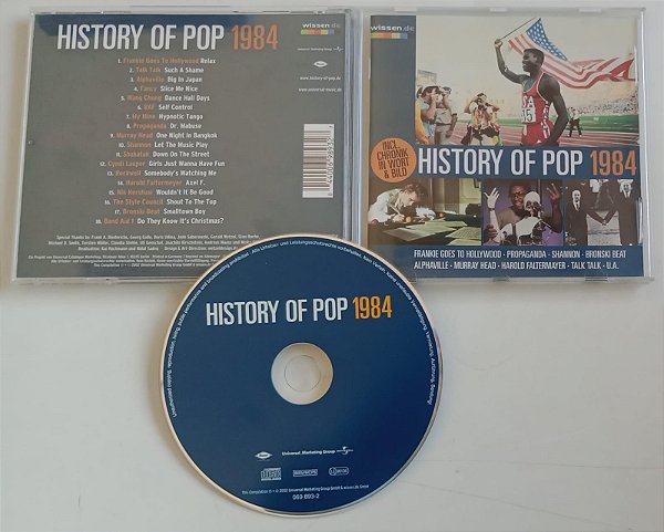 Cd History Of Pop 1984 [importado] Interprete Vários Artistas (2002) [usado]