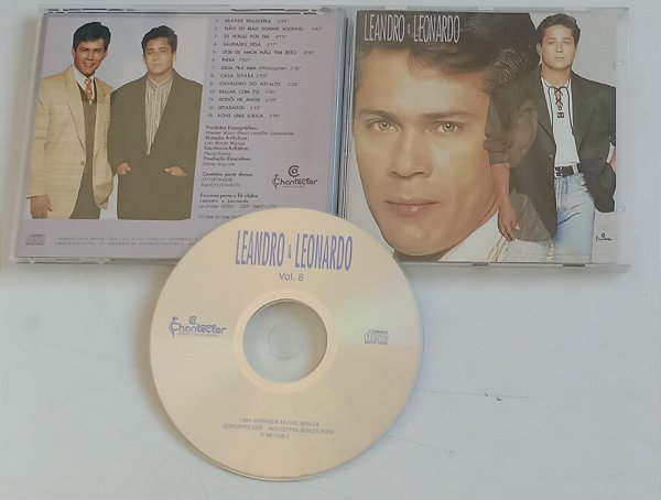 Cd Vol. 8 [álbum de 1994] Interprete Leandro e Leonardo (1994) [usado]