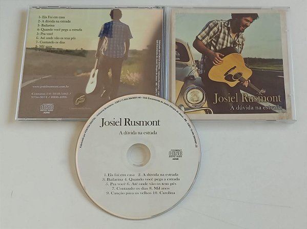 Cd a Dúvida na Estrada Interprete Josiel Rusmont [seminovo]