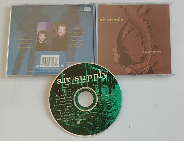 Cd News From Nowhere Interprete Air Suplly (1995) [seminovo]