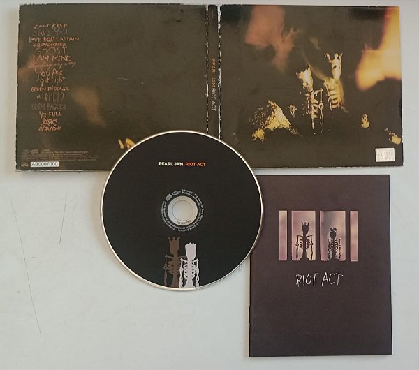 Cd Riot Act Interprete Pearl Jam (2003) [usado]