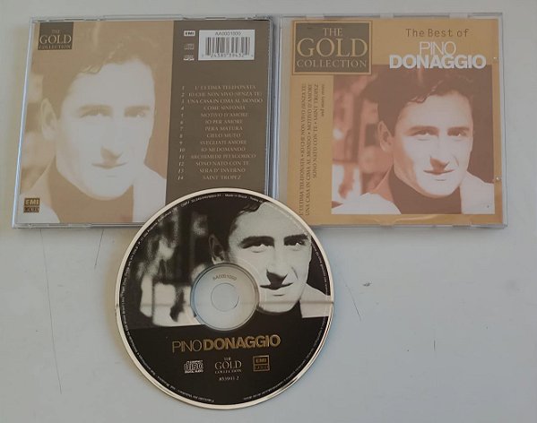Cd Gold Collection - Best Of Pino Donaggio Interprete Pino Donaggio [seminovo]