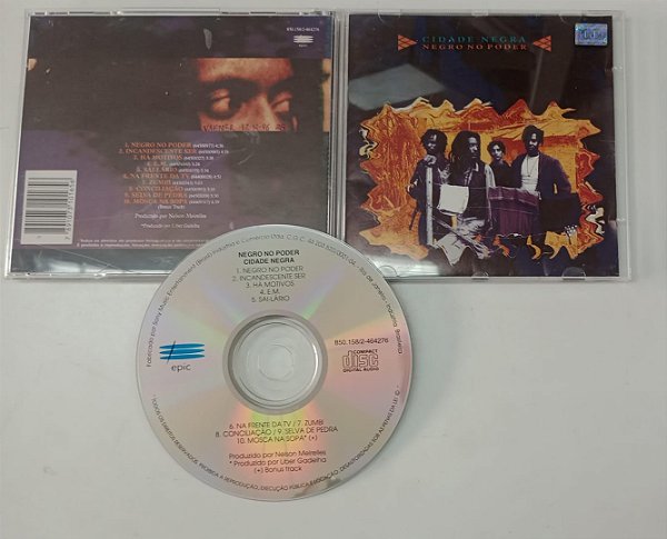 Cd Negro no Poder Interprete Cidade Negra [usado]