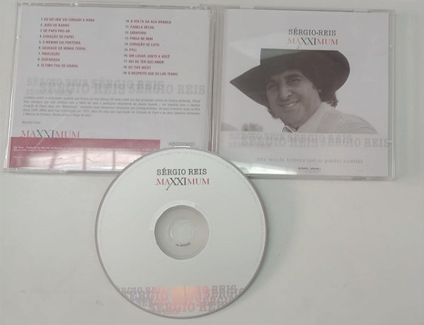 Cd Maxximum - Sérgio Reis Interprete Sérgio Reis [usado]