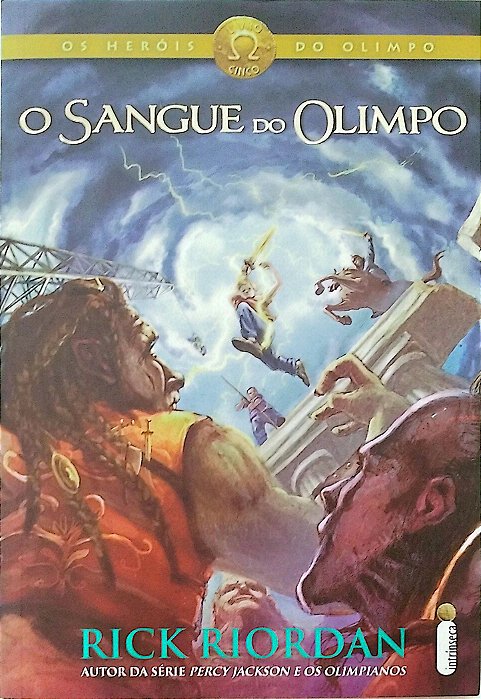 Livro o Sangue do Olimpo - os Heróis do Olimpo 5 Autor Riordan, Rick (2021) [seminovo]