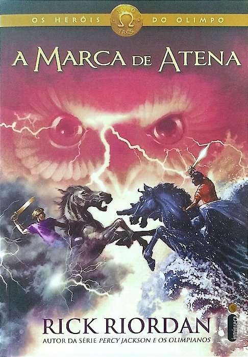 Livro a Marca de Atena - os Heróis do Olimpo 3 Autor Riordan, Rick (2021) [seminovo]