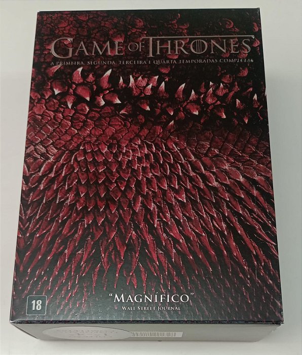 Dvd Game Of Thrones [box 1ª a 4ª Temporada] Editora David Benioff, D.b. Weiss [usado]