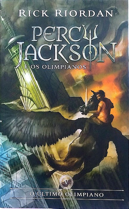 Livro o Último Olimpiano - Percy Jackson e os Olimpianos 5 Autor Riordan, Rick (2020) [seminovo]