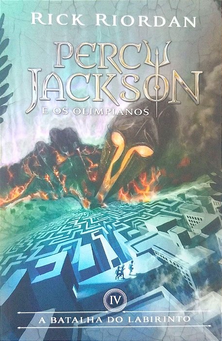 Livro a Batalha do Labirinto - Percy Jackson e os Olimpianos 4 Autor Riordan, Rick (2020) [seminovo]