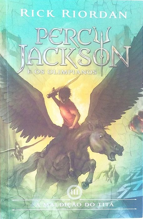 Livro a Maldição do Titã - Percy Jackson e os Olimpianos 3 Autor Riordan, Rick (2020) [seminovo]